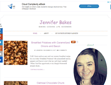 Tablet Screenshot of jenniferbakes.com